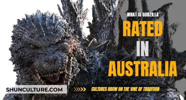 Godzilla's Australian Classification: Suitable for Older Audiences
