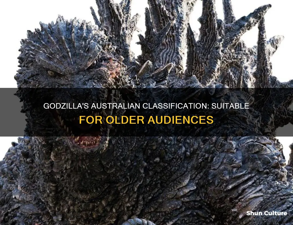 what is godzilla rated in australia