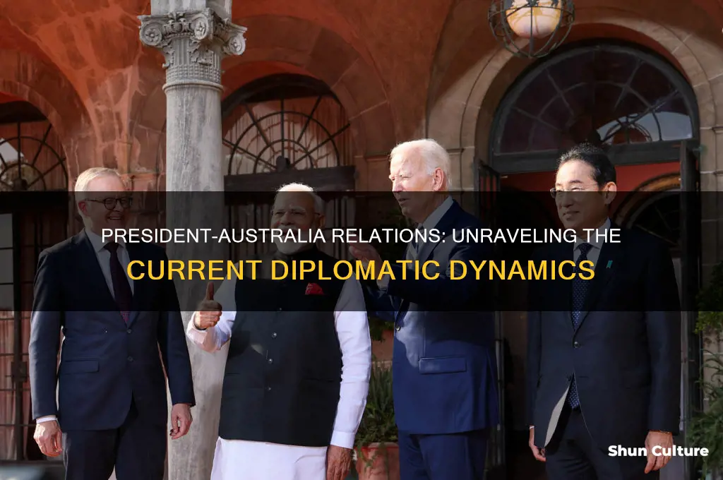 what is going on between president and australia