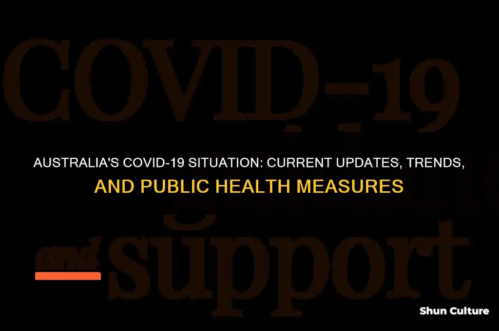what is going on in australia covid