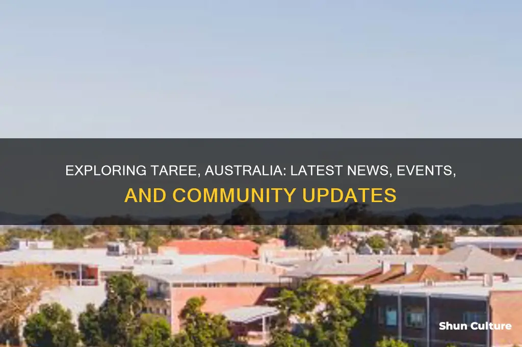 what is going on in taree australia