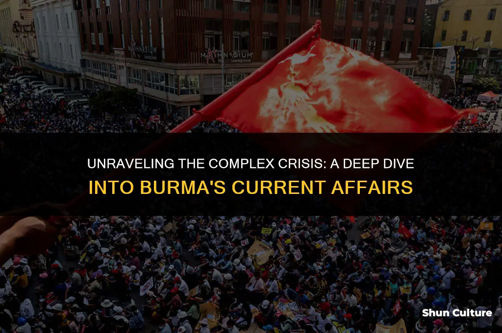 what is goinh on in burma