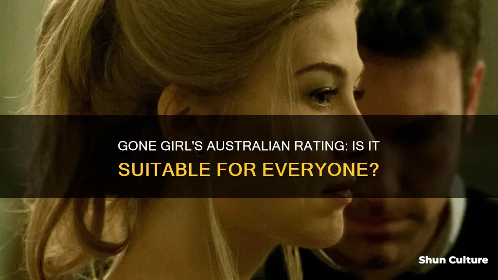 what is gone girl rated in australia