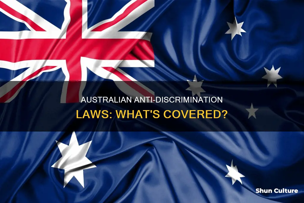 what is governed by anti discrimination legislation in australia