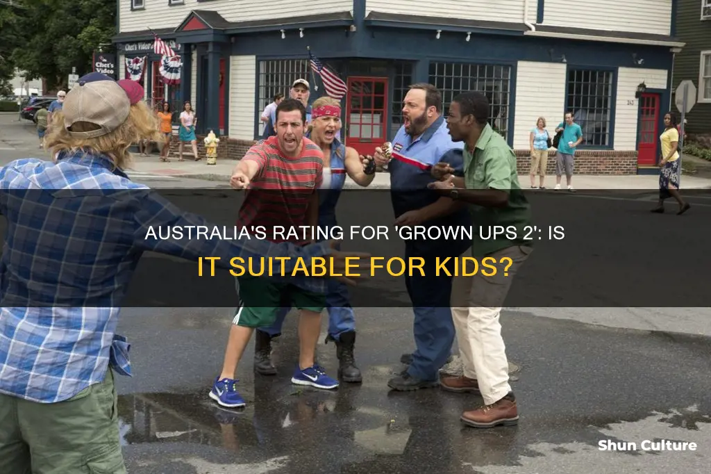 what is grown ups 2 rated in australia