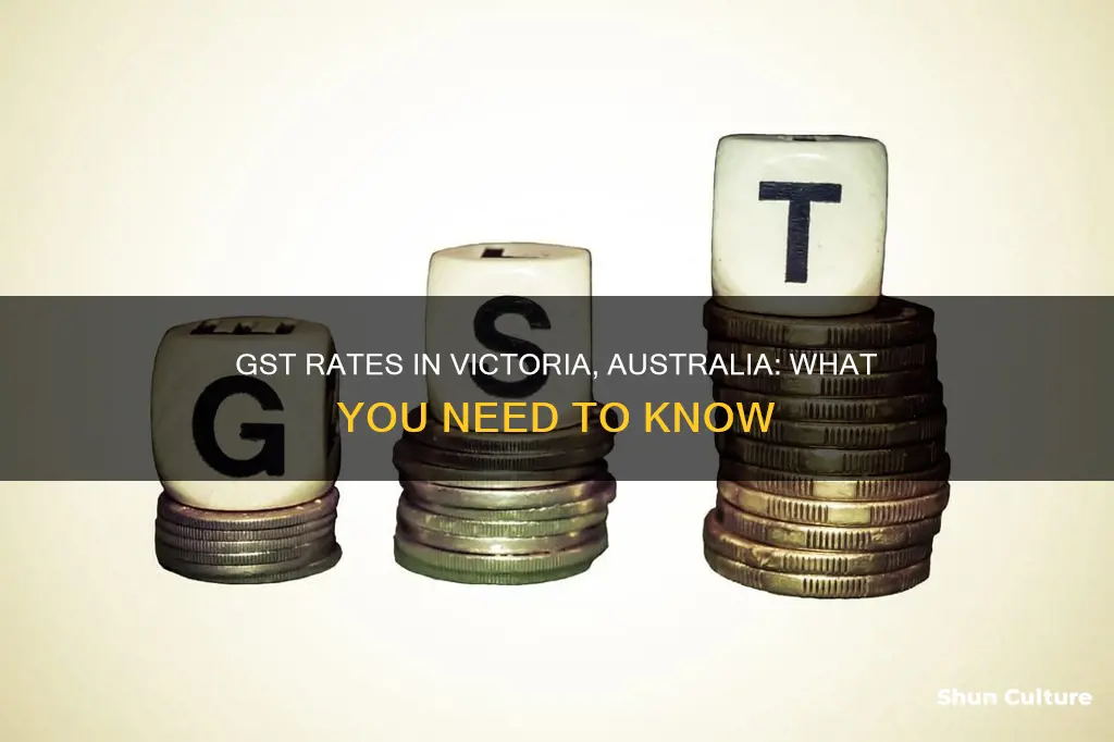 what is gst rate in victoria australia
