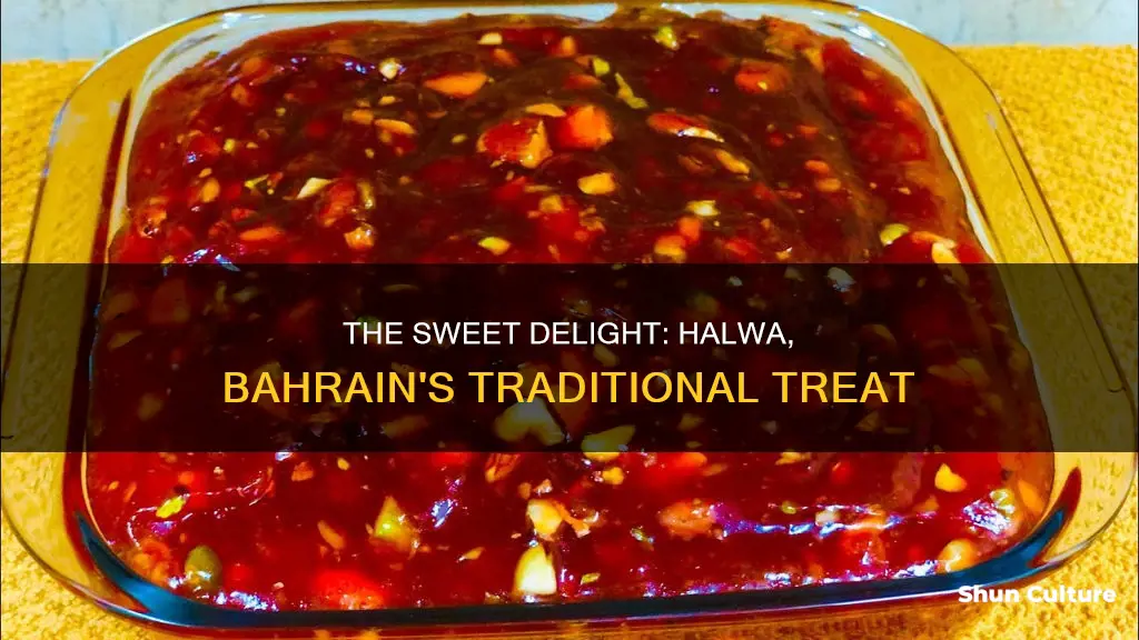 what is halwa bahrain