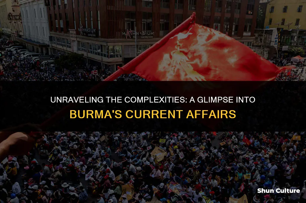 what is happening in his her country burma