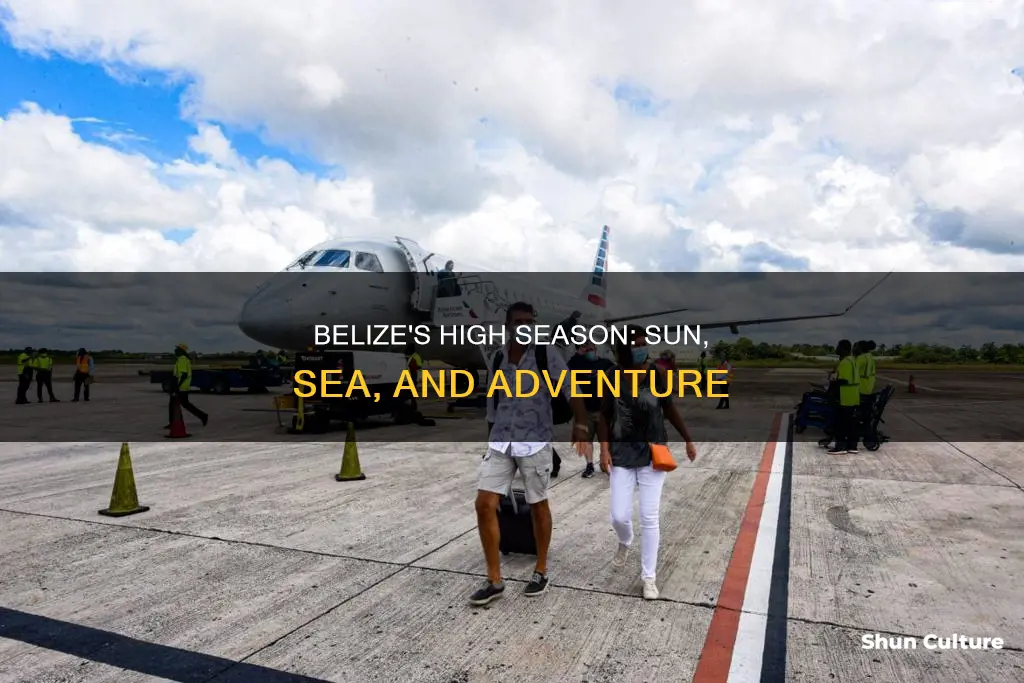 what is high season in belize