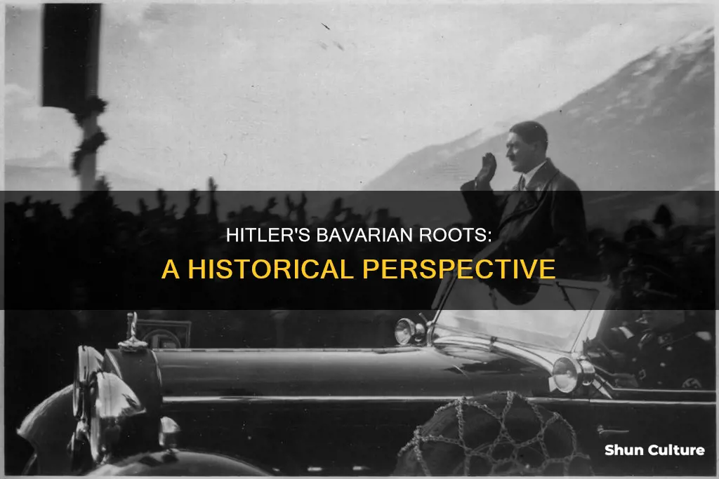 what is hitlers connection with bavaria