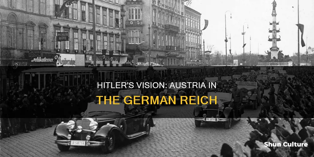 what is hitlers reasoning for incorporating austria into german reich