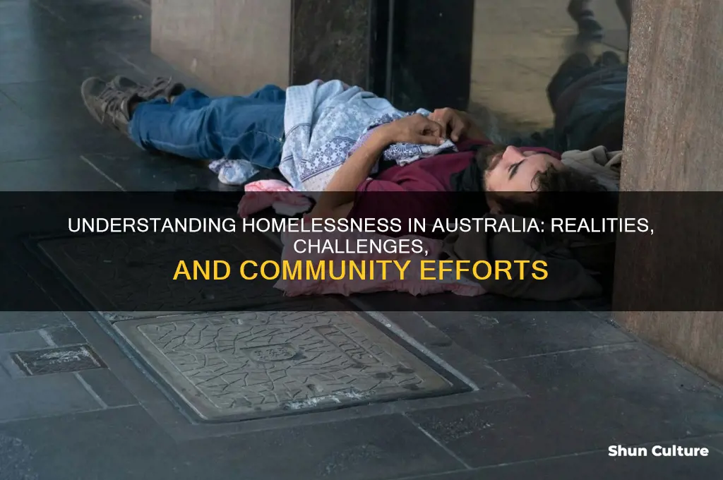 what is homelessness like in australia