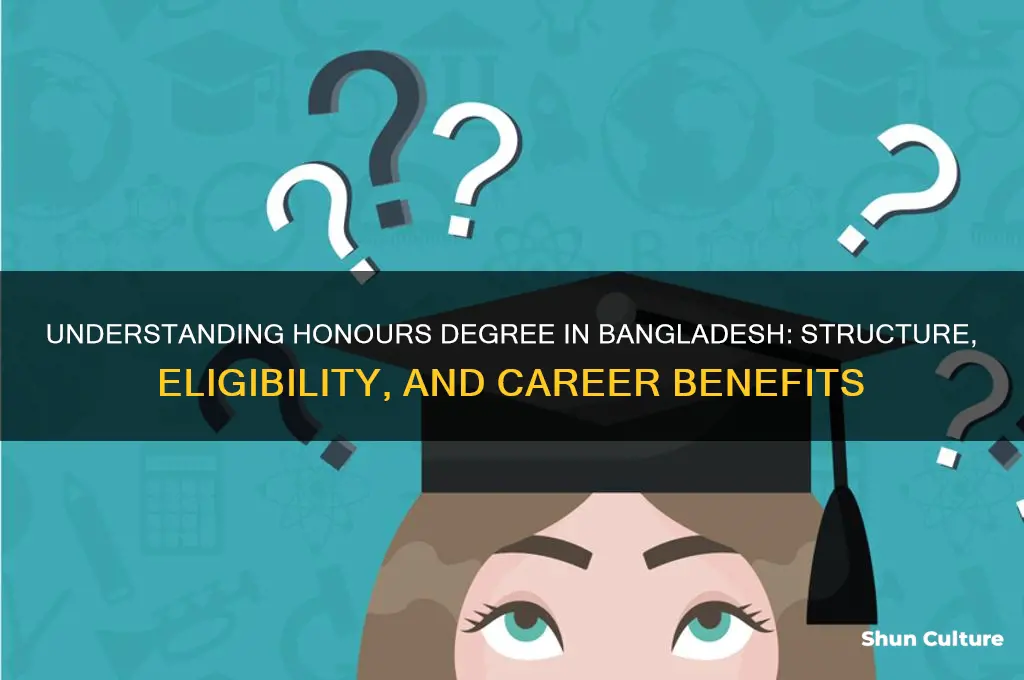 what is honours degree in bangladesh