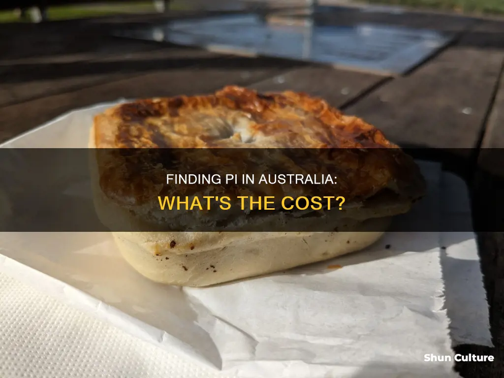 what is hte price find pie in australia