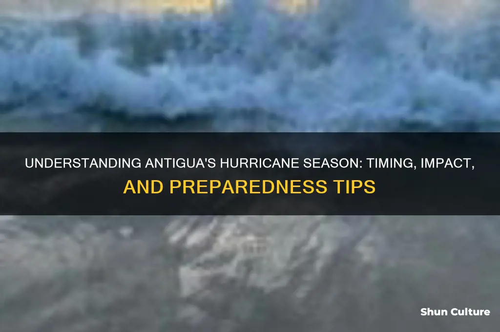 what is hurricane season in antigua