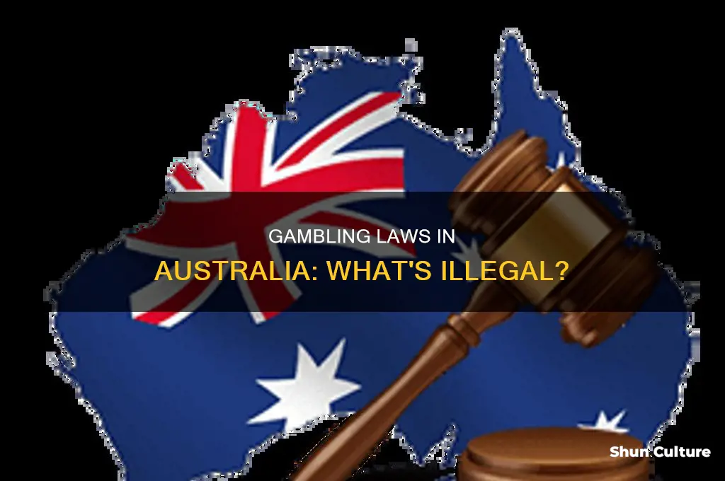 what is illegal gambling in australia