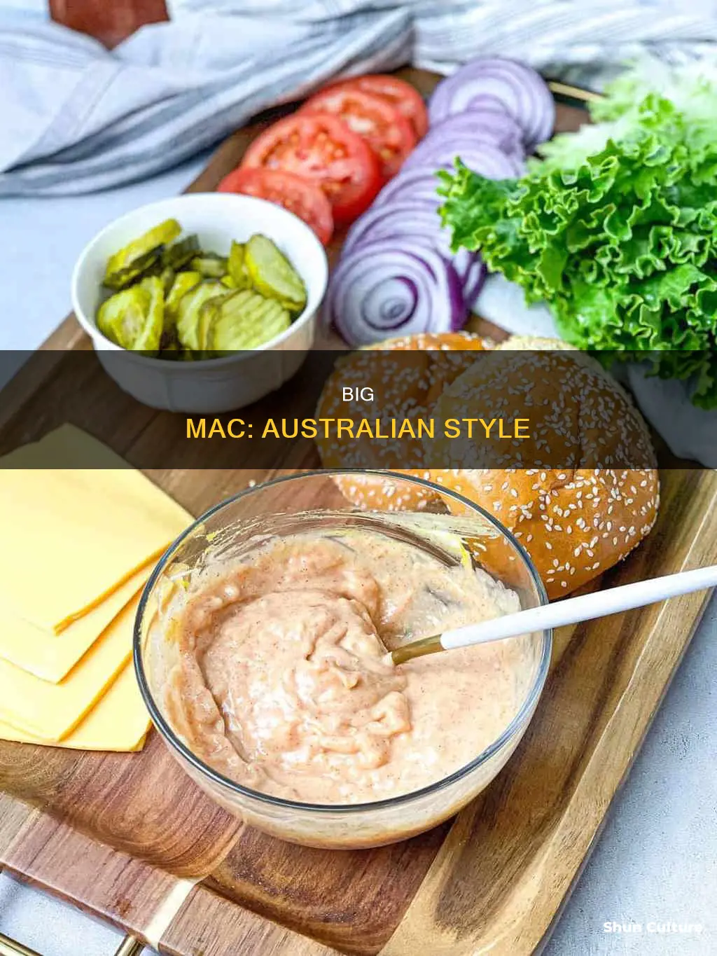 what is in a big mac australia