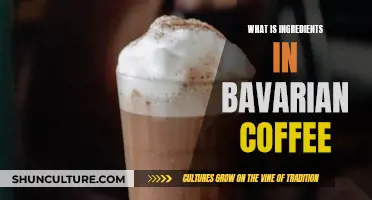 Bavarian Coffee: Exploring Its Unique Ingredients