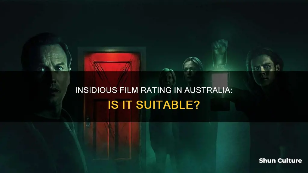 what is insidious rated in australia