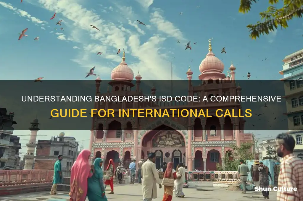 what is isd code of bangladesh