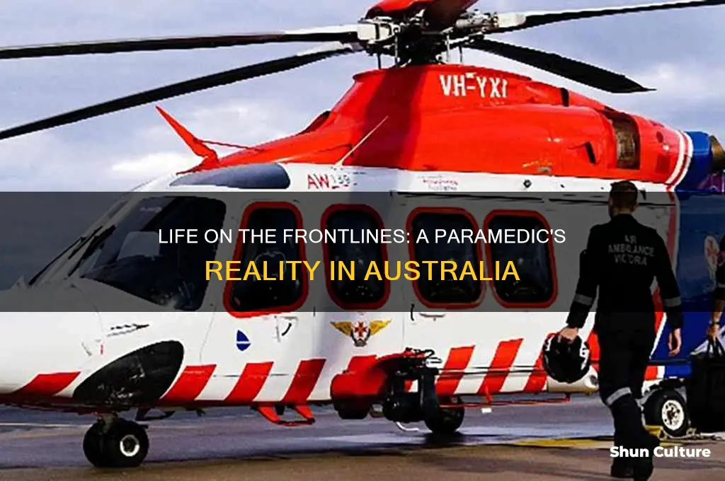 what is it like being a paramedic in australia