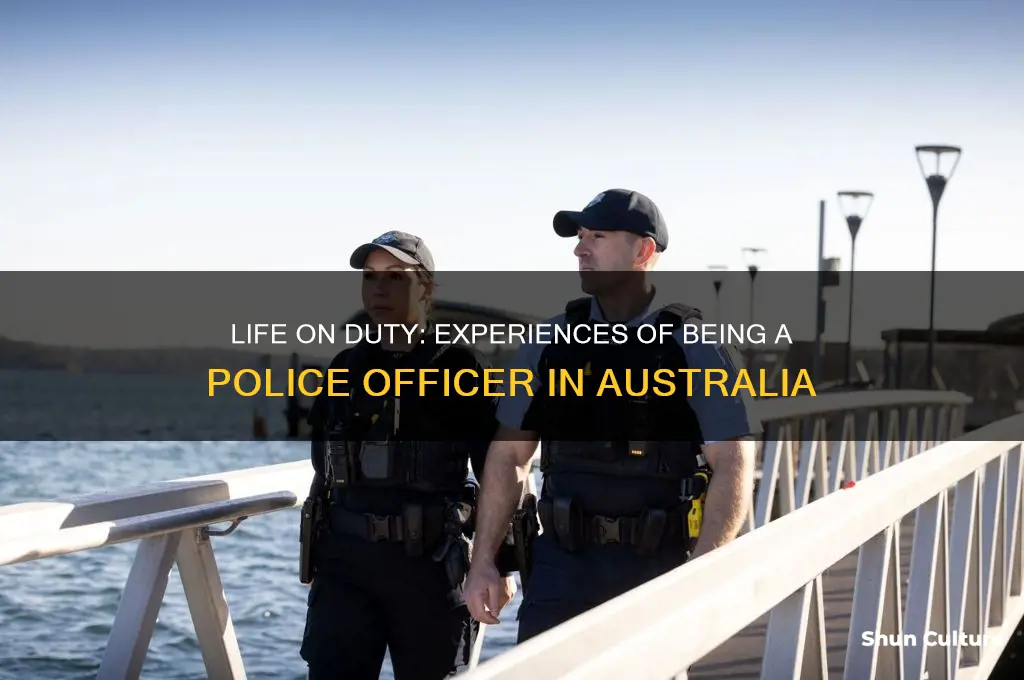 what is it like being a police officer in australia