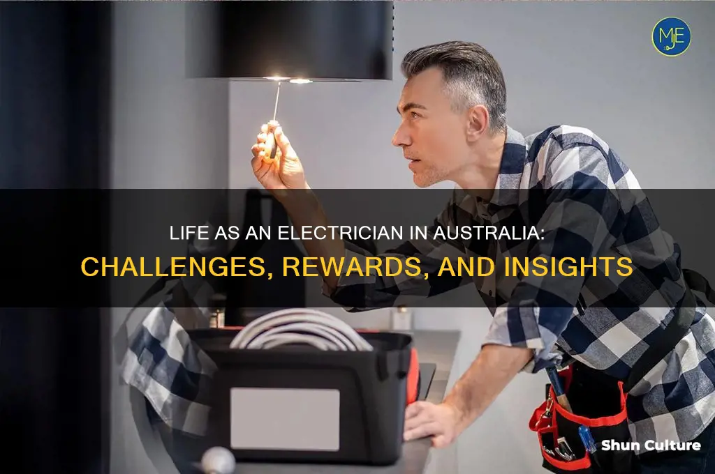 what is it like being an electrician in australia