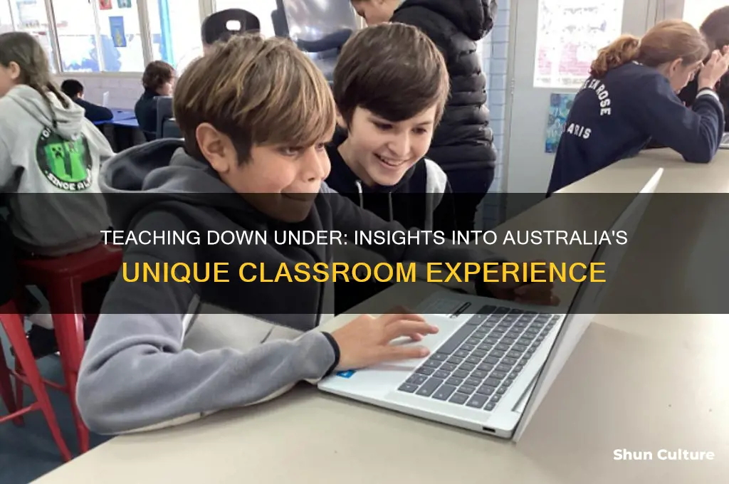 what is it like teaching in australia