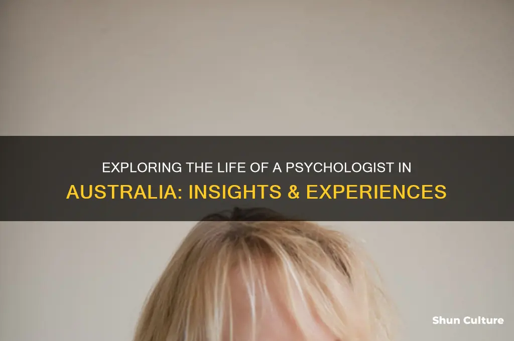 what is it like to be a psychologist in australia