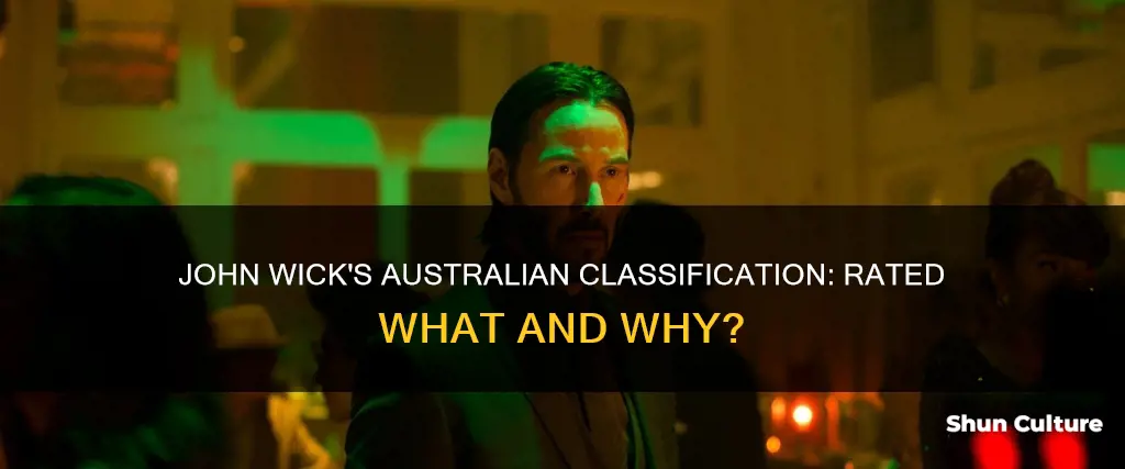 what is john wick rated in australia