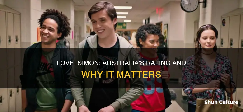 what is love simon rated in australia