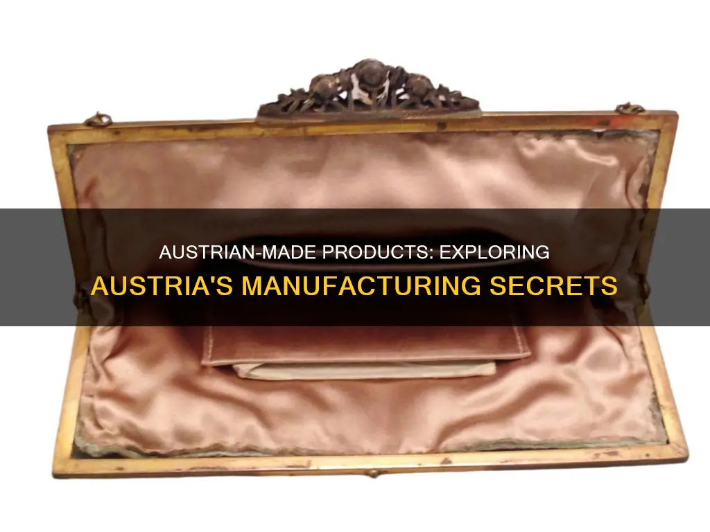 what is made in austria