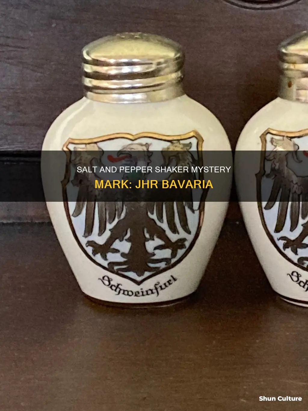 what is mark on salt and pepper shaker jhr bavaria