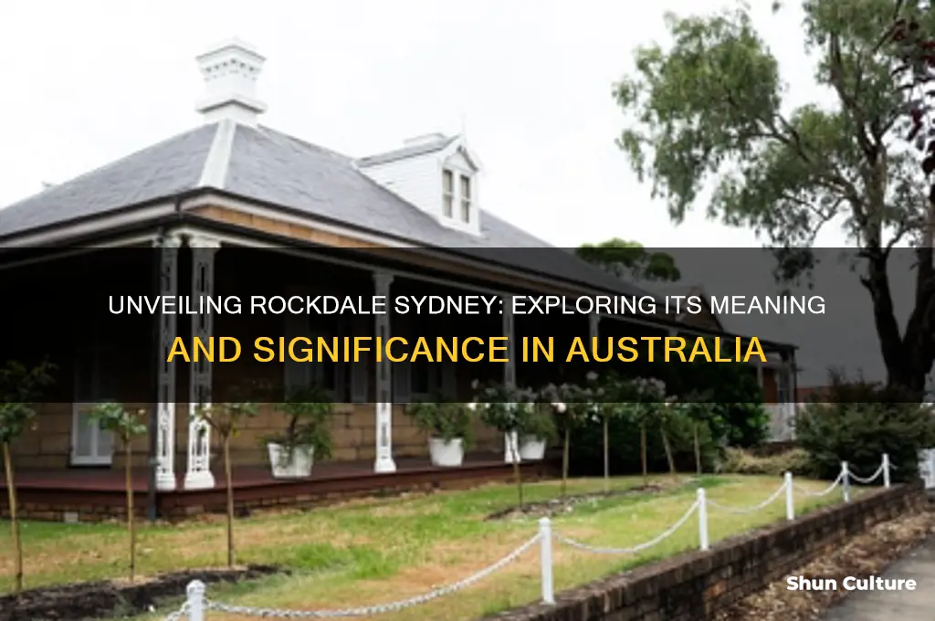 what is meaning for rockdare sydney australia