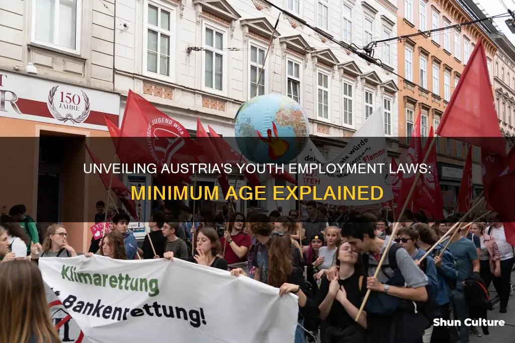 what is minimum age someone can work in austria