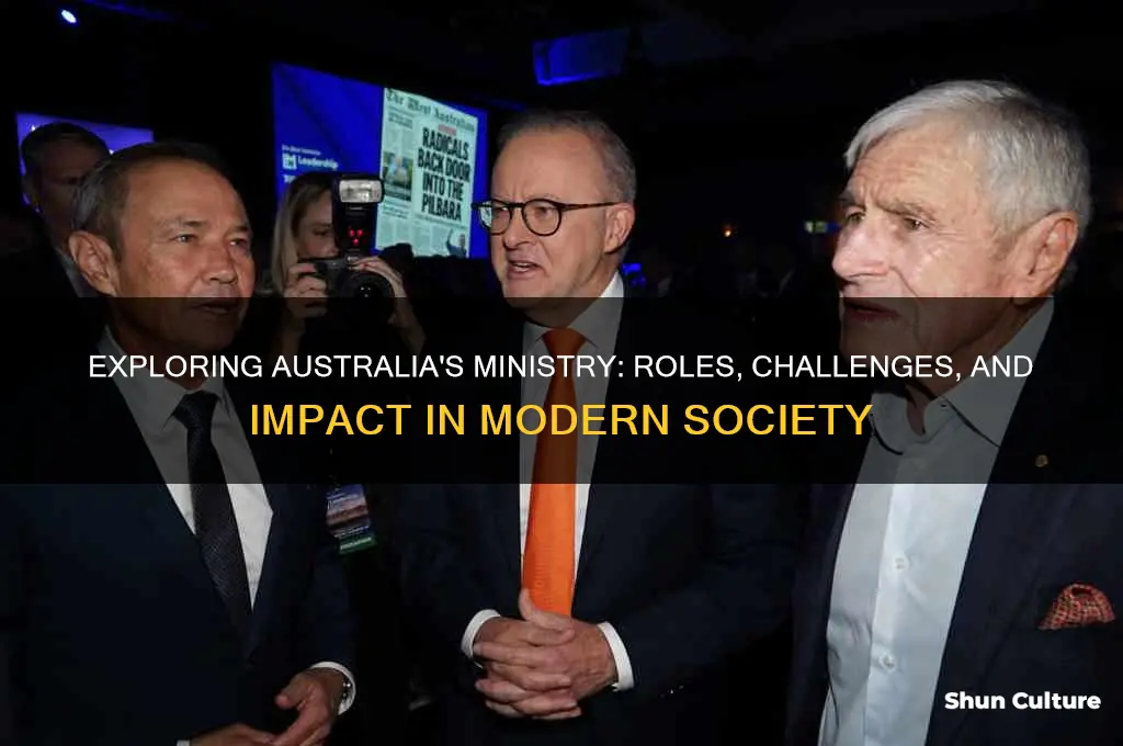 what is ministry in australia like