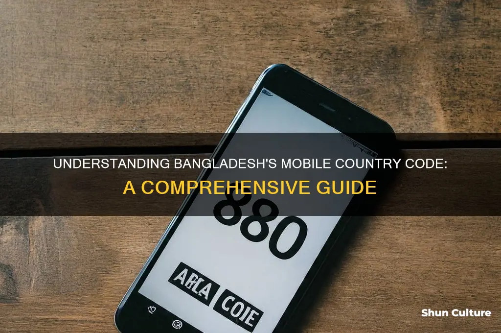 what is mobile code for bangladesh