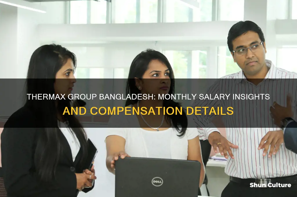 what is monthly salary of thermax group bangladesh