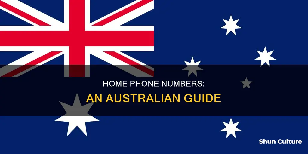 what is my home phone number australia