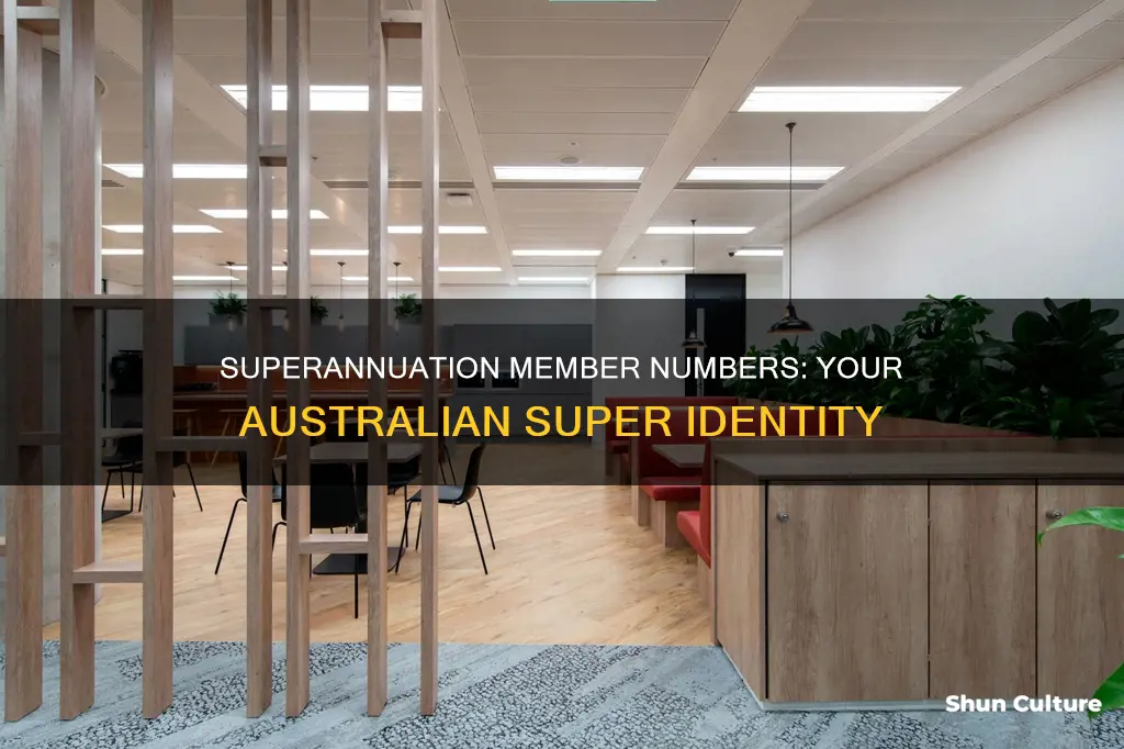 what is my superannuation member number australian super