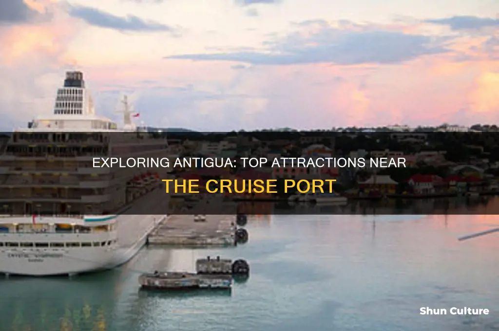 what is near the cruise port in antigua