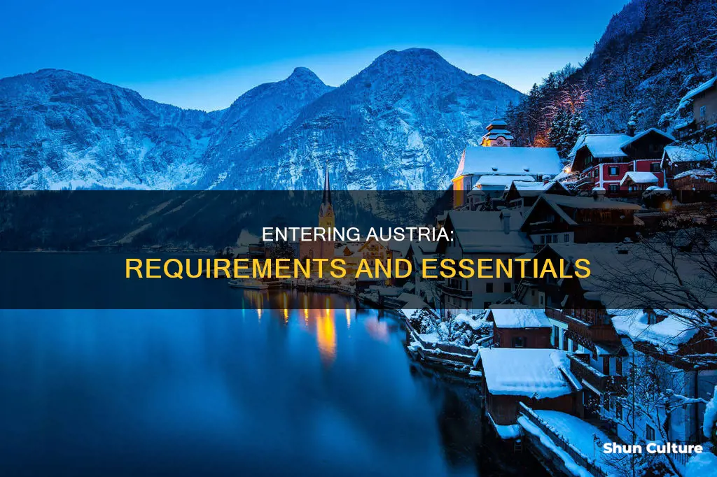 what is needed to enter austria