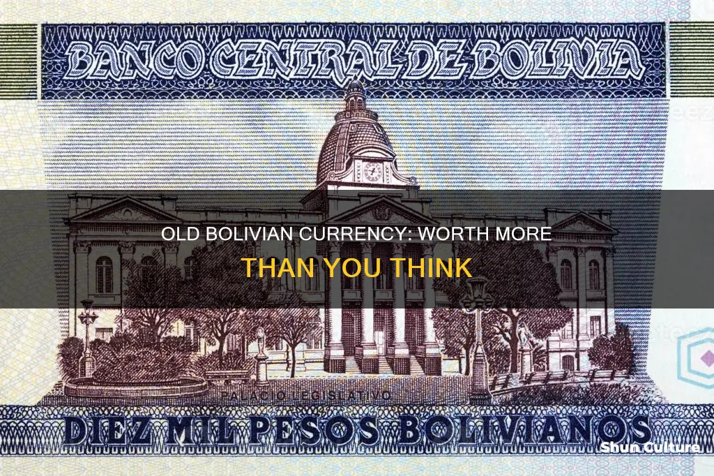 what is old bolivia currency worth