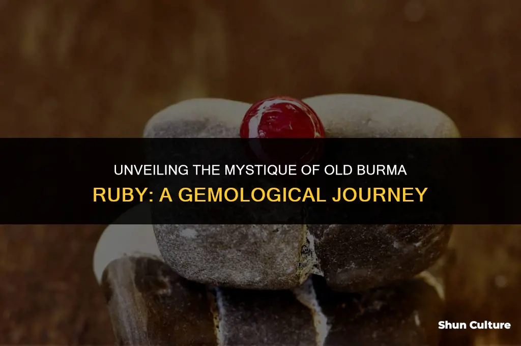 what is old burma ruby