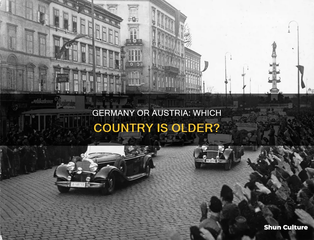 what is older germany or austria