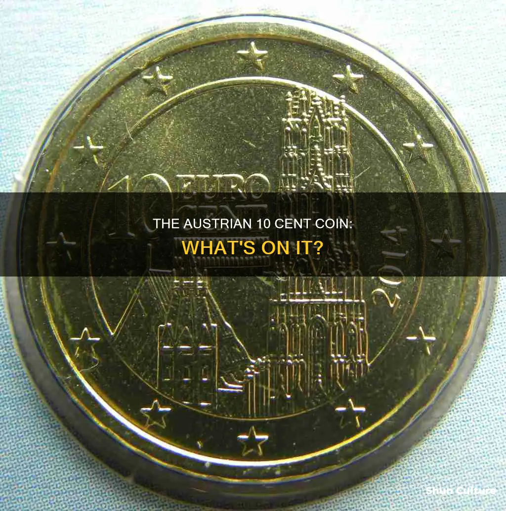 what is on the austrian 10 cent coin