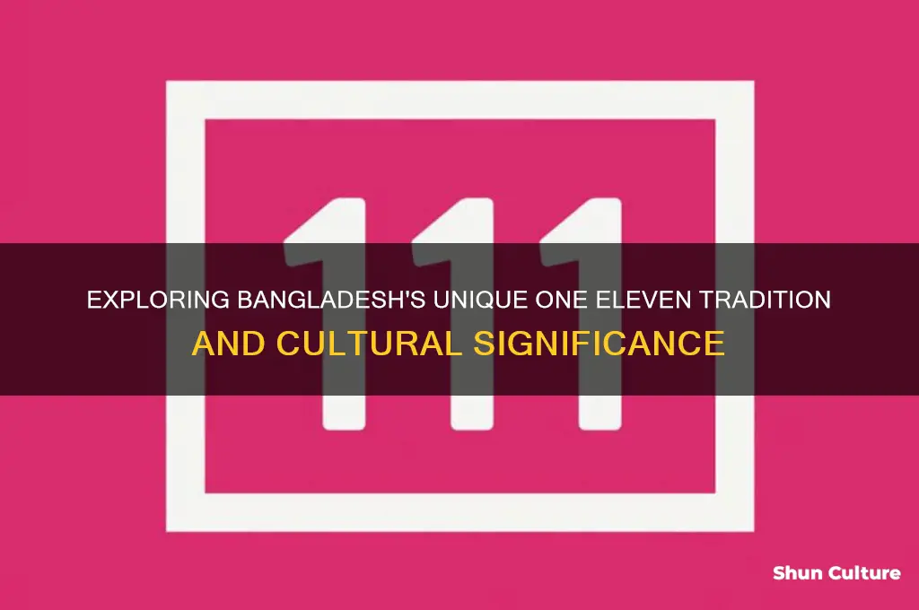 what is one eleven in bangladesh