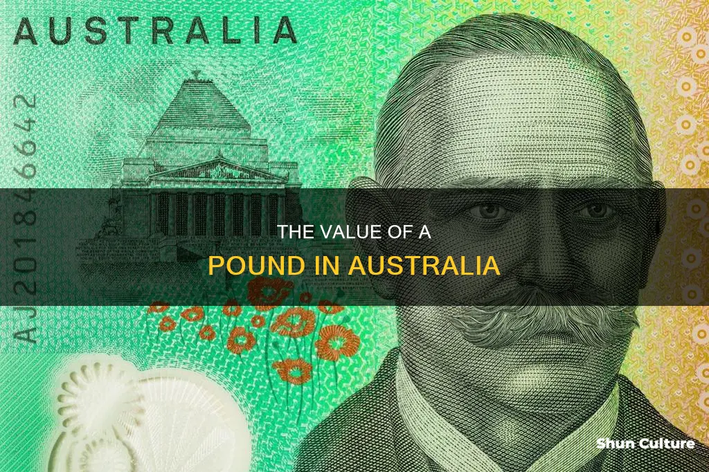 what is one english pound in australian dollars