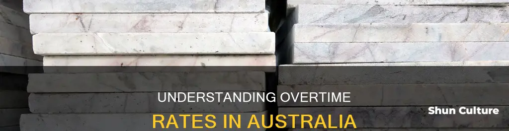 what is overtime rate australia