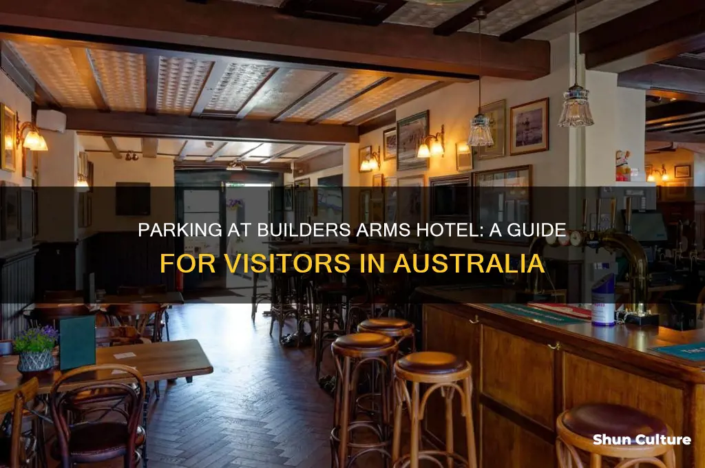what is parking like at builders arms hotel in australia